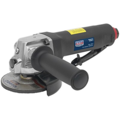 100mm Air Angle Grinder - Composite Body - 10000 RPM - 1/4" BSP - Side Handle 